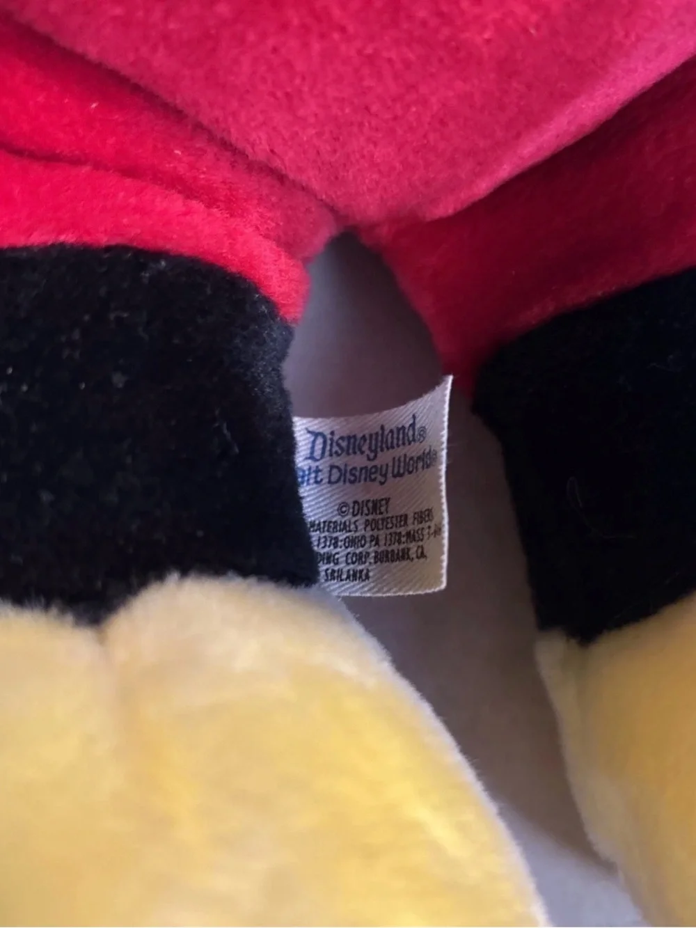 Disneyland Walt Disney World MICKEY MOUSE Large 20